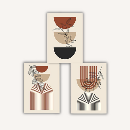 Trio d'affiches - Home